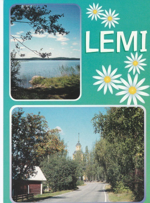 KIRKKOKORTTI - LEMIN KIRKKO - 1