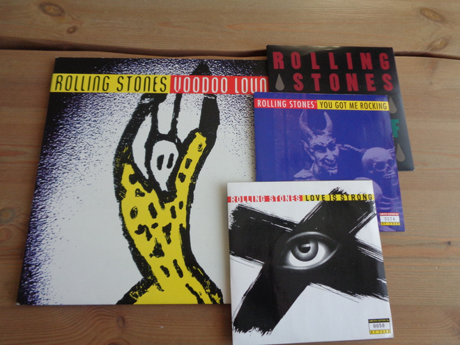 rolling stones voodoo lounge missprint 2 lp + 3 sinkkua