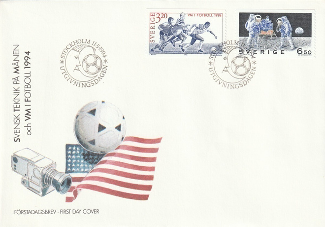 RUOTSI - 1994 Fa 1840/41 FDC KUORI