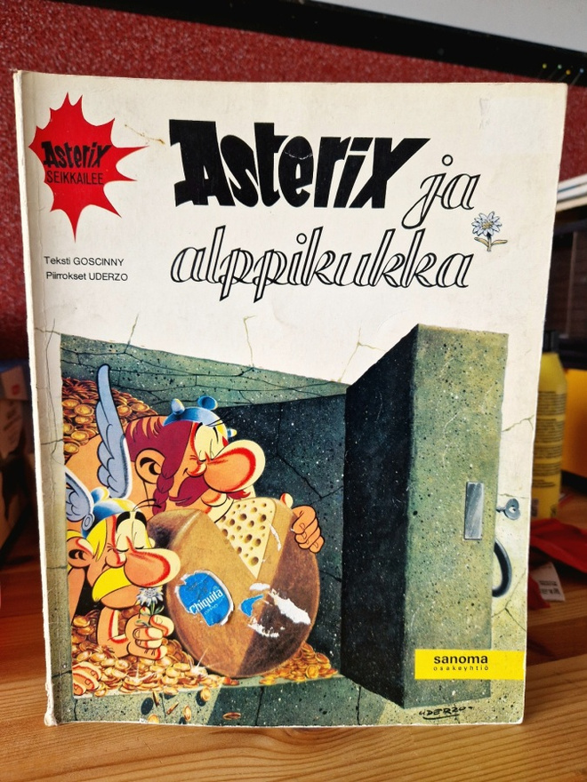 Asterix ja alppikukka 13.  1 Painos