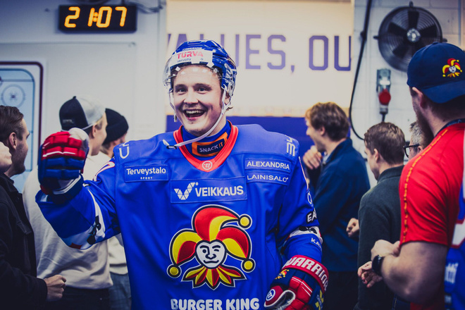Jokerit Game worn -pelipaita | 20 Lahnaviik