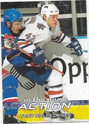 2003-04 ITG Action #639 Tony Salmelainen Edmonton HIFK RC