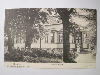 VANHA Postikortti Tammisaari HUIPPUKUNTO ennen-1905