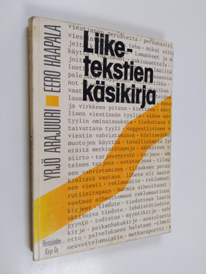 Yrjö Arajuuri : Liiketekstien käsikirja