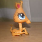 LITTLEST PET SHOP oranssi makoileva KIRAHVI #? - pikkukuva 3