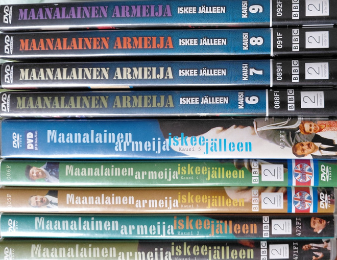 MAANALAINEN ARMEIJA 1 - 9 KAUDET DVD
