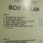 Bob Dylan: Greatest Hits c-kasetti - pikkukuva 2