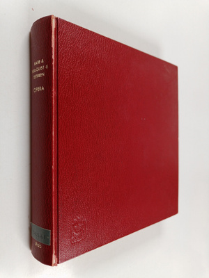 Julius Rabe ym. : Opera