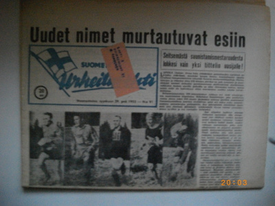 Suomen Urheilulehti Nro 91/1952 (25.2)