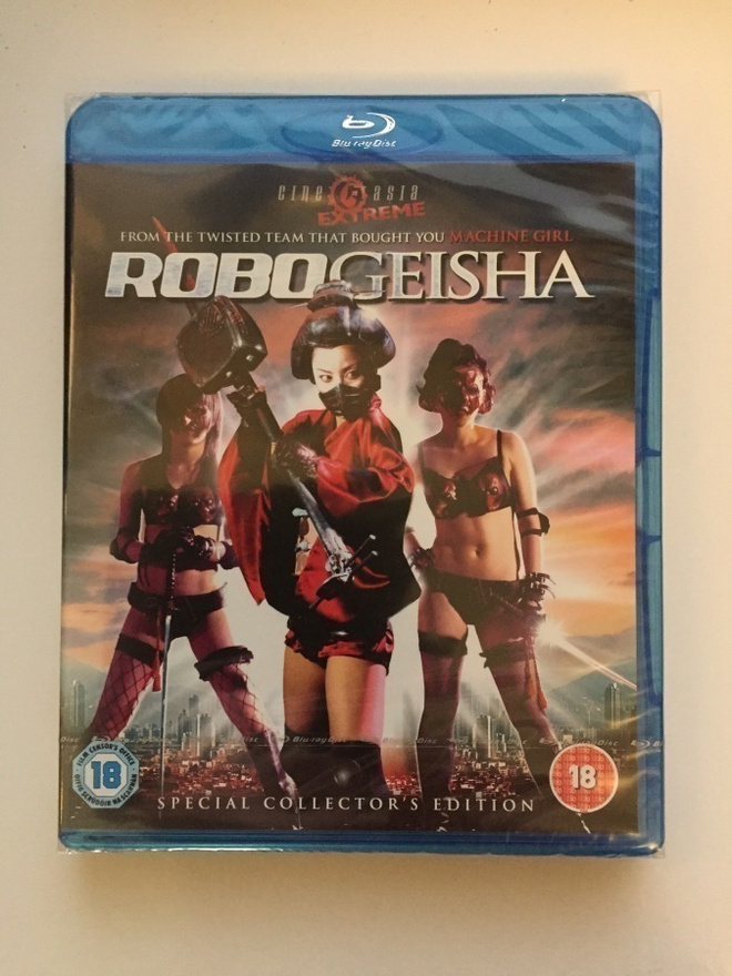 Robogeisha - Special Collector's Edition (Blu-Ray) 2009 UUSI