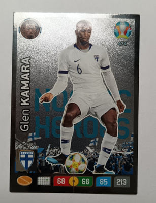 2020 Panini Euro Nordic Heroes #474 Glen Kamara