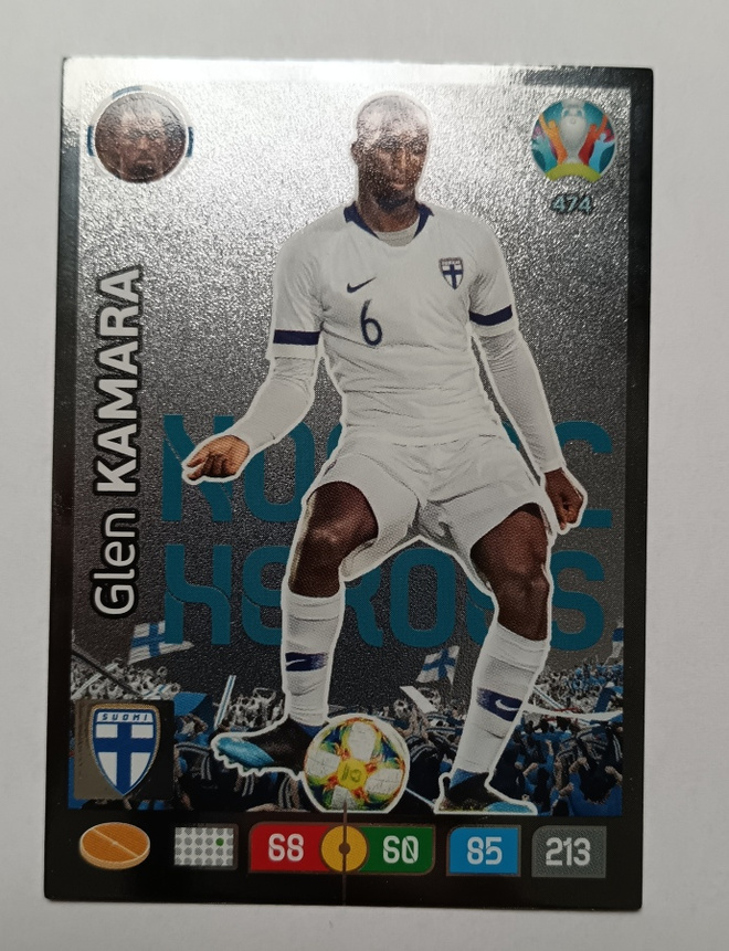 2020 Panini Euro Nordic Heroes #474 Glen Kamara