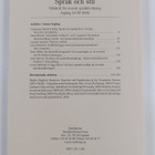 Språk & Stil - Tidskrift för svensk språkforskning 16/2006 - pikkukuva 2