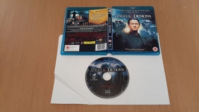 Angels & Demons - UK Region B Blu-Ray Sony, Extended Version