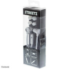 STREETZ HL125 iPhone in-ear headset, 3.5mm, valkoinen *UUSI* - pikkukuva 2