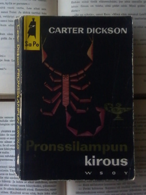 Carter Dickson - Pronssilampun kirous (nid.)