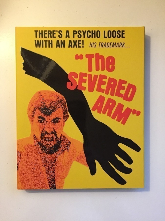 The Severed Arm (Blu-ray) Slipcover (Vinegar Syndrome) UUSI