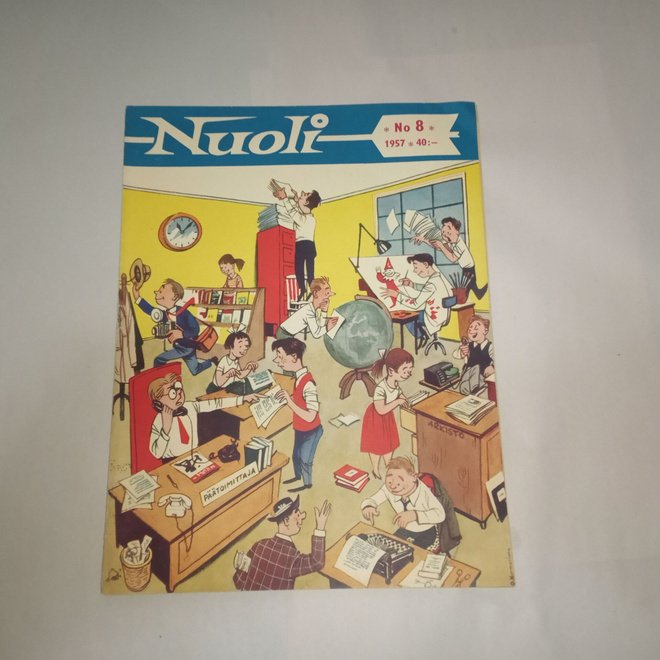 Nuoli 1957 No 8 Nuortenlehti