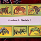 Vintage Eläinlotto peli 1960-1970 luvulta. - pikkukuva 1
