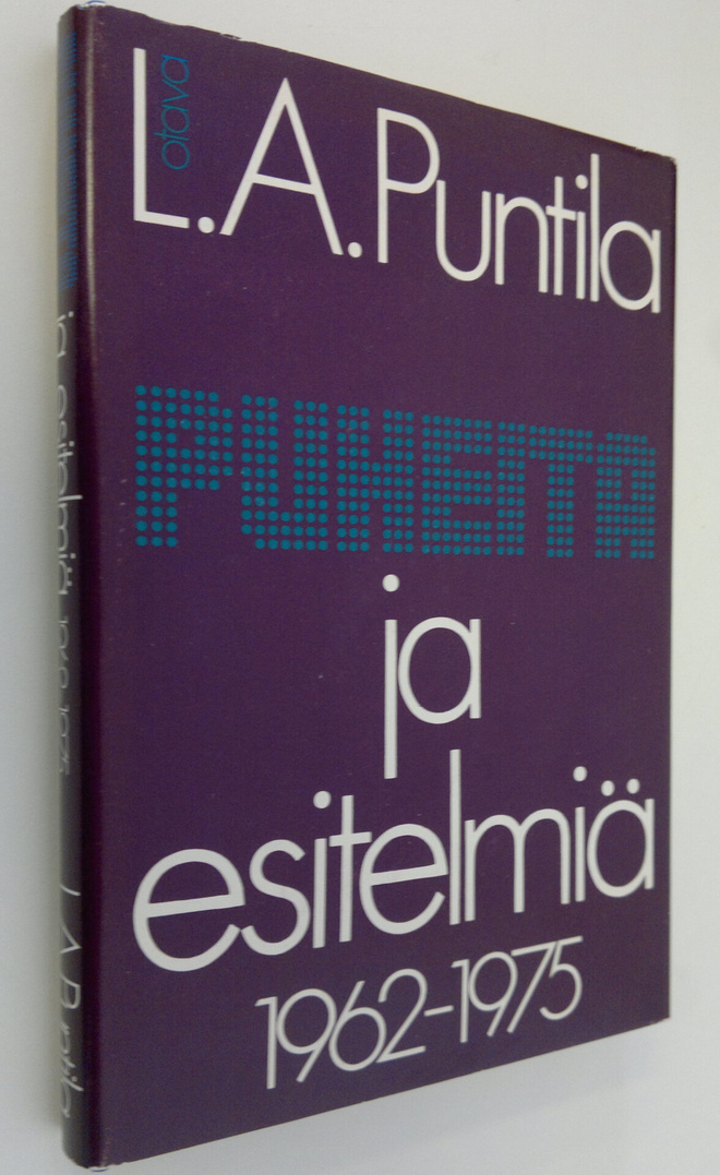 L. A. Puntila : Puheita ja esitelmiä 1962-1975 (signeerattu)