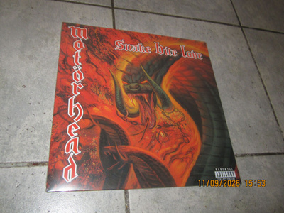 Motörhead: Snake Bite Love LP (Uusi/Avaamaton)