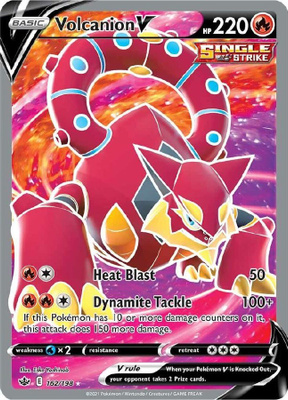 Volcanion V 162/198 - Chilling Reign - NM/M