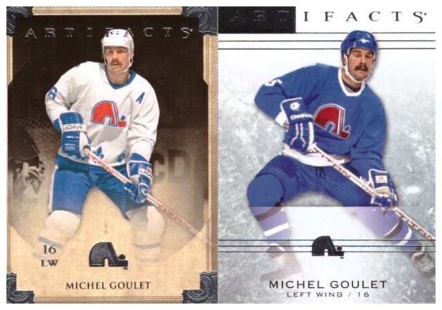 2 x Legenda MICHEL GOULET Quebec Nordiques