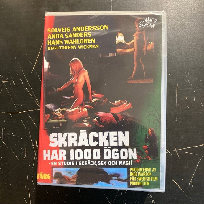 Skräcken har 1000 ögon - Yön tuhat silmää DVD (UUSI)