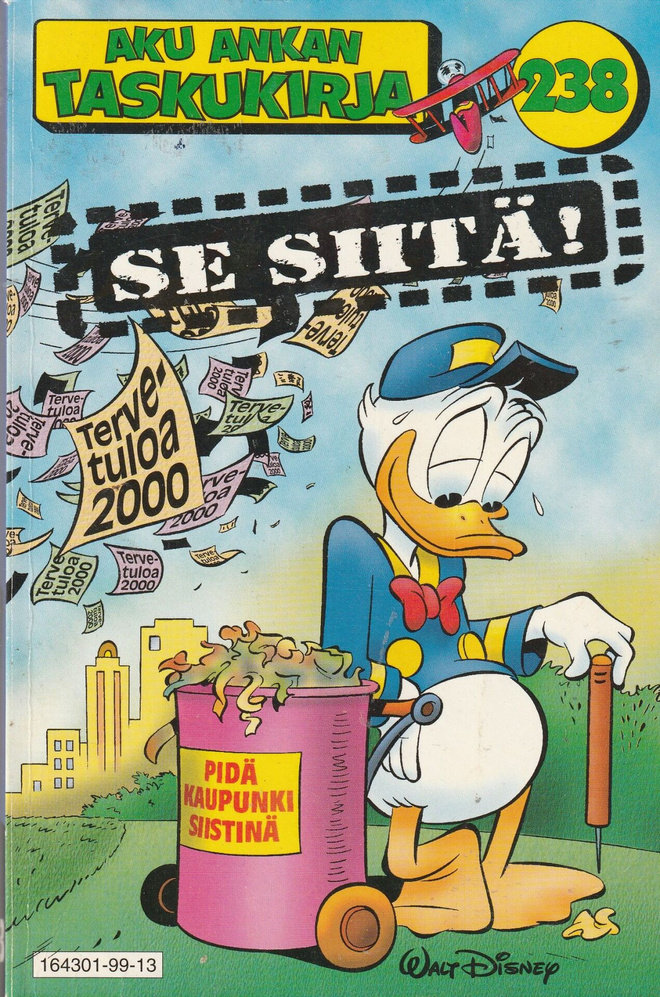 Walt Disney,Aku Ankan taskukirja 238 Se siitä