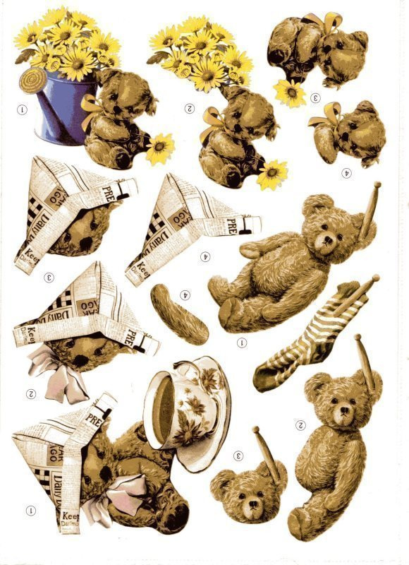 3D "°NALLE JA KELTAISET KESÄKUKAT°"