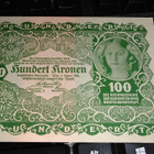 Austria Itävalta 1000 Kronen1922 P77 XF-aUNC - pikkukuva 1