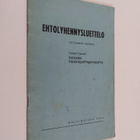 Ehtolyhennysluettelo - pikkukuva 1