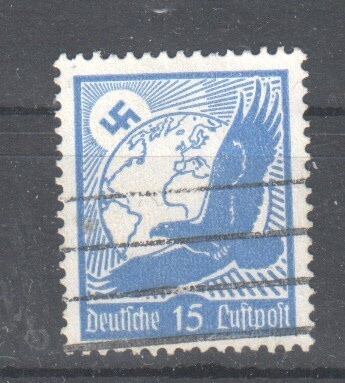 Saksa 1934  Lape 522  lentomerkki.