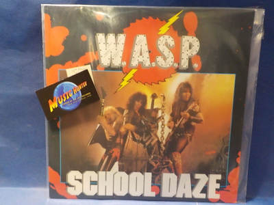 W.A.S.P. - SCHOOL DAZE EX/EX+ UK 1984 PAINOS 12'' MAXI