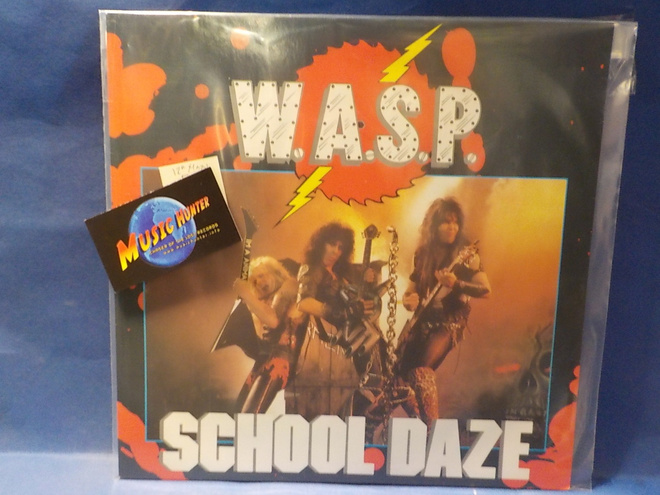 W.A.S.P. - SCHOOL DAZE EX/EX+ UK 1984 PAINOS 12'' MAXI
