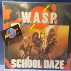 W.A.S.P. - SCHOOL DAZE EX/EX+ UK 1984 PAINOS 12'' MAXI - pikkukuva 1