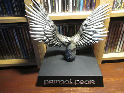 PRIMAL FEAR:DELIVERING THE BLACK BOX CD+DVD+EAGLE SCUIPTURE