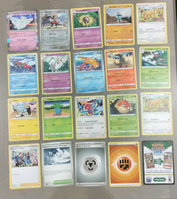 Pokemon kortteja 20kpl. Erä 8