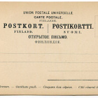 POSTIKORTTI 1901 - SORTOKAUSI - LIPPUAIHE - pikkukuva 2