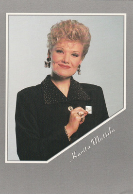 Postikortti Karita Mattila