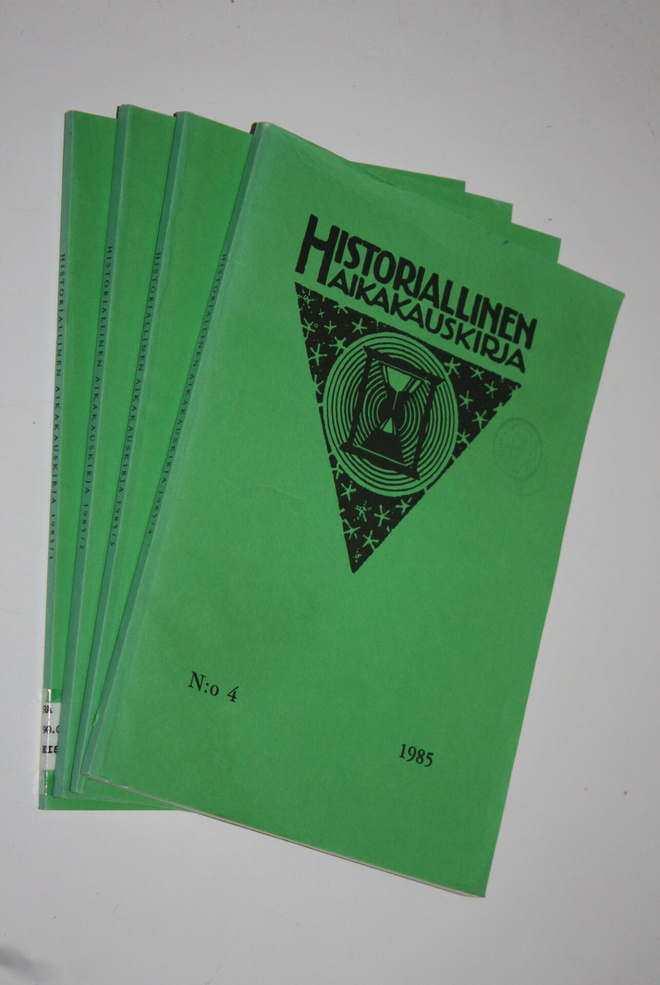Historiallinen aikakauskirja nro 1-4/1985 (vuosikerta)