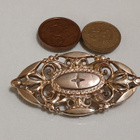 Antique vintage Victorian solki rintakoru Gold double - pikkukuva 2