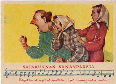 kortti °/** Jaatinen Eeli Satakunnan sananparsia - erilaisia