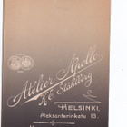 VANHA Kabinetti Valokuva Pelastusarmeija Helsinki 1900-l - pikkukuva 2