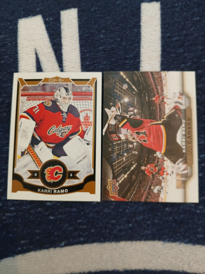 Karri Rämö x 2kpl / Calgary Flames