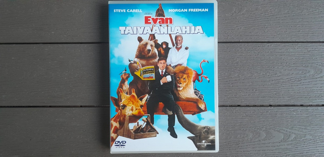 DVD: Evan Taivaanlahja (Steve Carell, Morgan Freeman 2007)