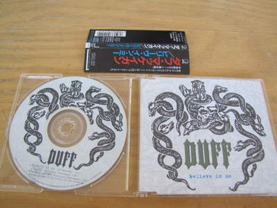 Duff McKagan Believe in me cd single japani 1994 obi