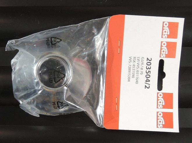 Oras Peitelaippa 203504 G3/4xØ 70 mm kromi
