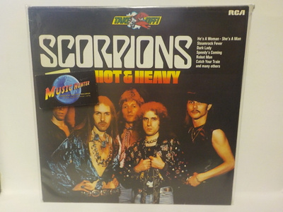 SCORPIONS - HOT AND HEAVY EX+/EX+ SAKSA 1982 LP