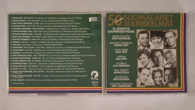 50-LUVUN SUOMALAISET SUURISKELMÄT CD